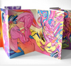 FLESH MOVEMENTS , Leporello (Accordian Art Book) – by Lale Westvind