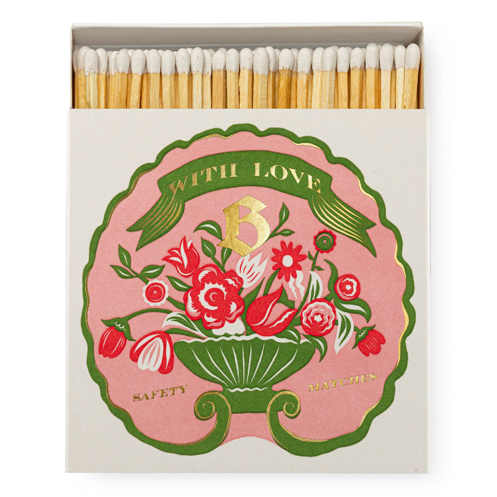 FLEUR - Illustré par Archivist x Blumenhaus – BOÎTE D'ALLUMETTES DE LUXE