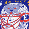 GO HABS GO – 9" x 12" (Risograph Poster) — by Amery Sandford