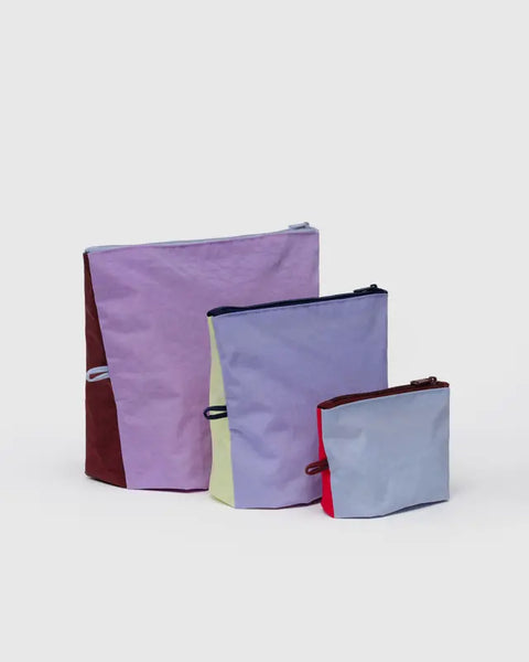 GO POUCH SET (KALEIDOSCOPE MIX) — by Baggu