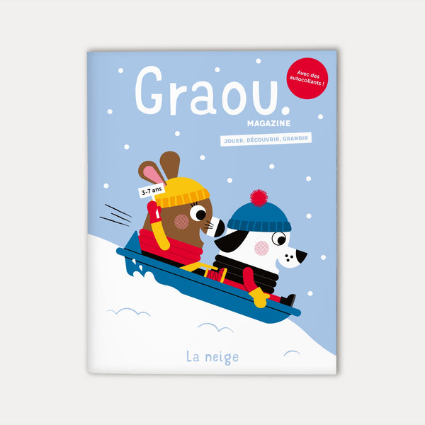 MAGAZINE GRAOU N°45 (3-7 years old) – La neige