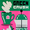 GREEN CRUSH, 11.5" X 17.5" — by Aless MC