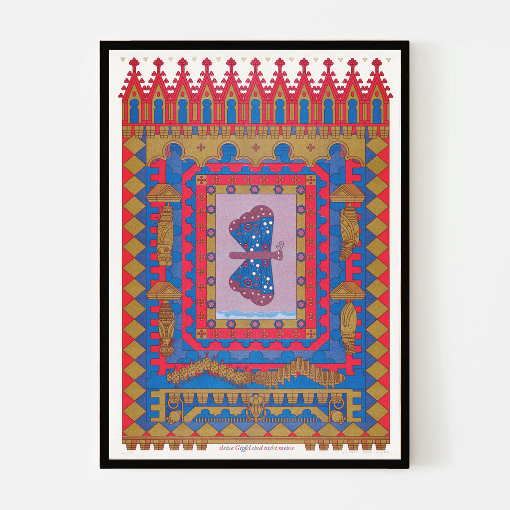 GIPFEL, 29,7 x 42 cm (A3) – par Shiwen Sven Wang