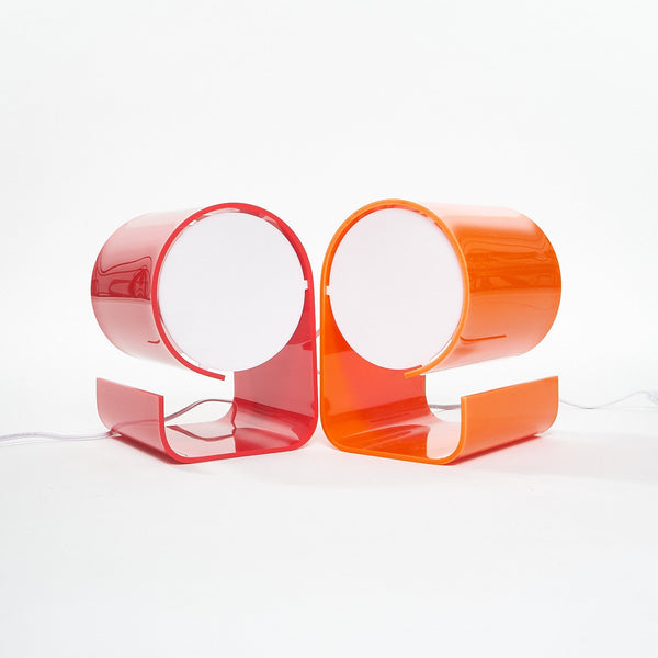 GLO-UP, NINER, ORANGE - Table Lamp — by Douglas Ball