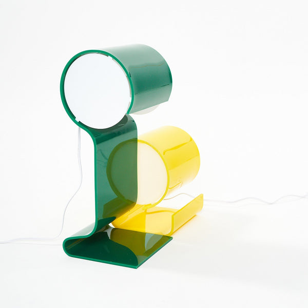 GLO-UP, QUESTION MARK, GREEN - Table Lamp — by Douglas Ball
