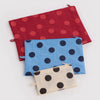 ENSEMBLE DE 3 POCHETTES « GO POUCH SET, POLKA DOT MIX »  — par Baggu