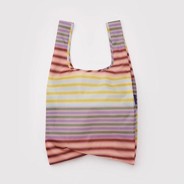 STANDARD "GRADIENT STRIPE MULTI" REUSABLE BAG — by Baggu