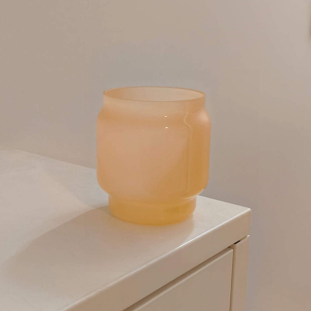 HAND-BLOWN GLASS - ORANGE SAHARA — by Fusion f.