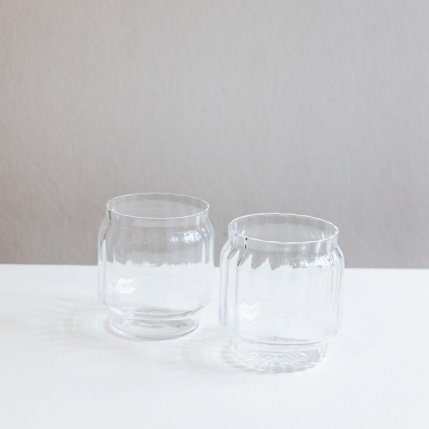 HAND-BLOWN GLASS - TRANSPARENT — by Fusion f.