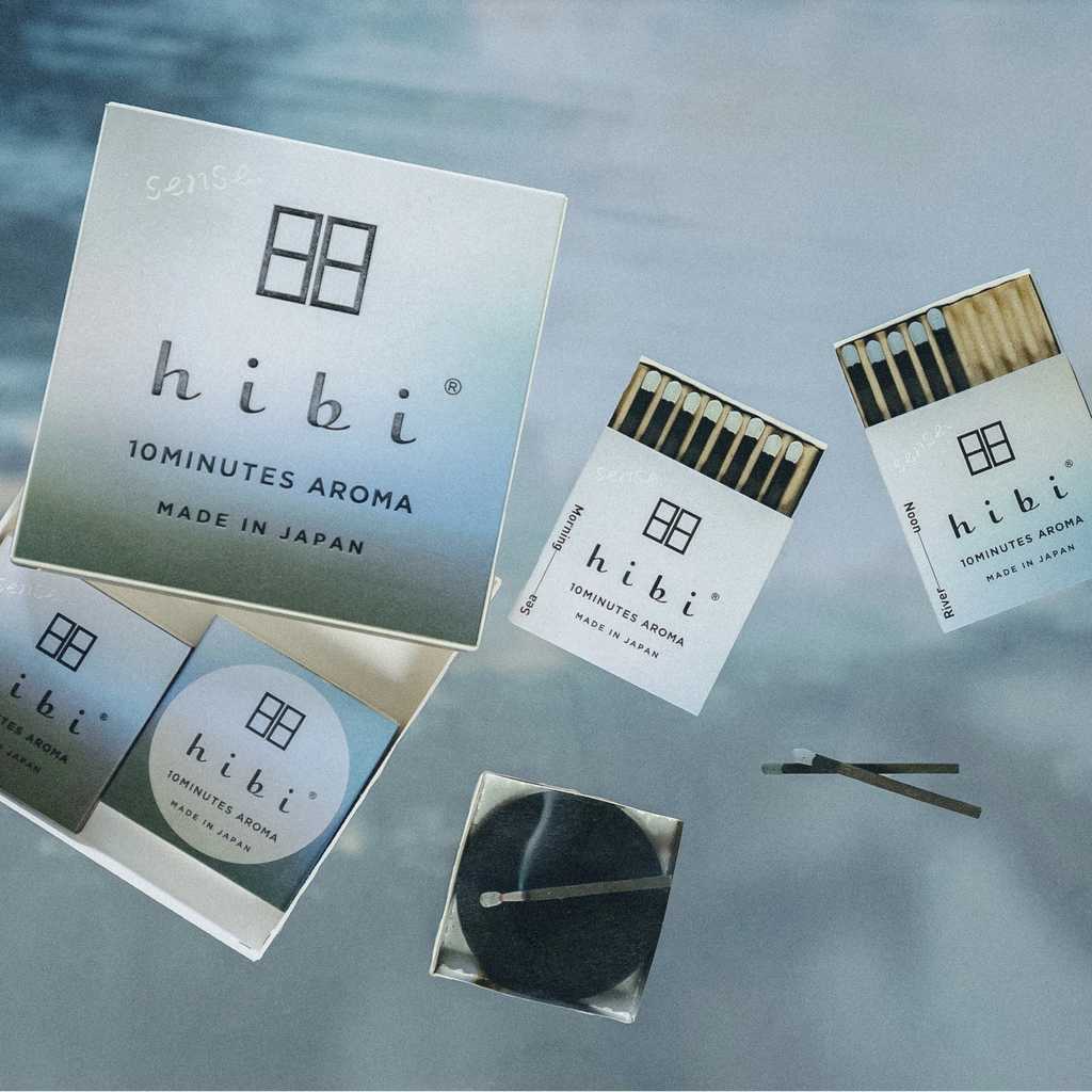 ENCENS ALLUMETTE 10 MINUTES AROMA - Coffret Cadeau Sense — par hibi