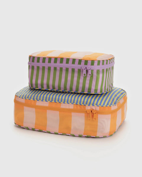 PACKING CUBE “HOTEL STRIPES“ — by Baggu