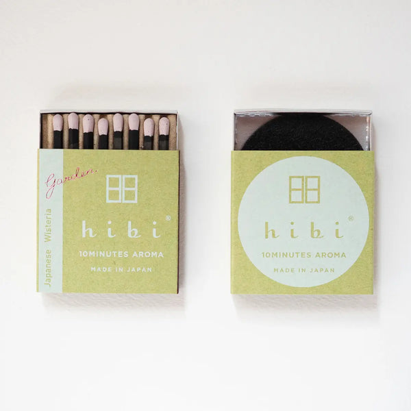 INCENSE MATCH 10 MINUTES AROMA - Japanese Wisteria — by hibi