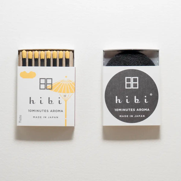 INCENSE MATCH 10 MINUTES AROMA - Yuzu — by hibi