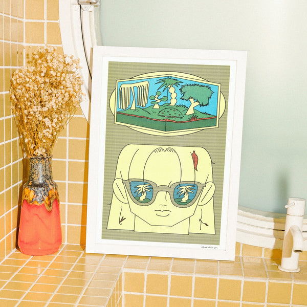 IF I COULD COLLECT TREES INTO MY OWN SPACE, 29,7 x 42 cm (A3) — by Chou Chia Yu