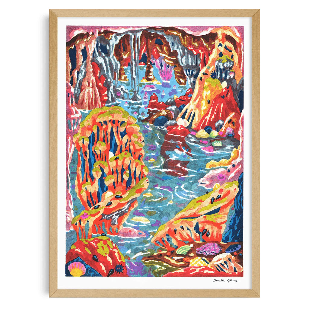 IF YOU'RE LOST, TAKE THE TIME TO LOOK AROUND, 29,7 x 42 cm — by Camille Gobourg