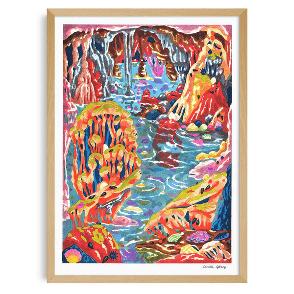 IF YOU'RE LOST, TAKE THE TIME TO LOOK AROUND, 29,7 x 42 cm — by Camille Gobourg