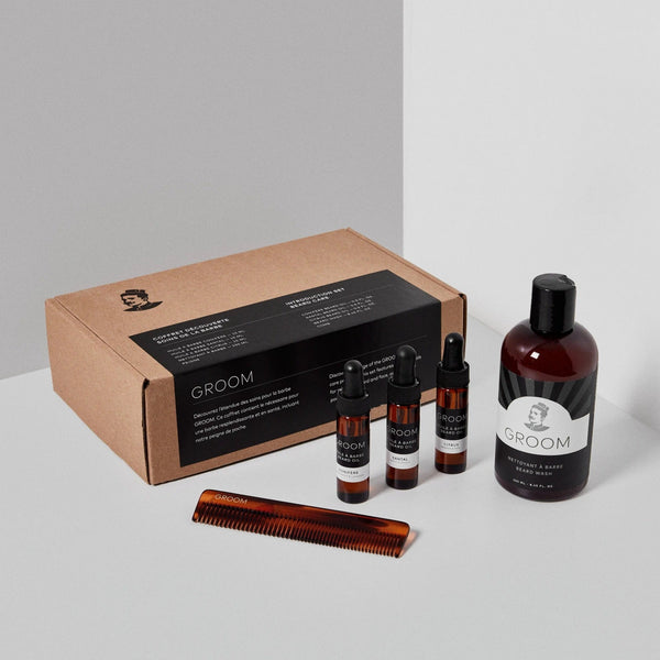 COFFRET DÉCOUVERTE - Soins de la barbe — par Groom