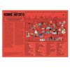 THE STORY OF ICONIC ARTISTS - 500 Pieces Puzzle — by Andrew Rae