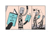 YOU’RE ALL JUST JEALOUS OF MY JETPACK — by Tom Gauld