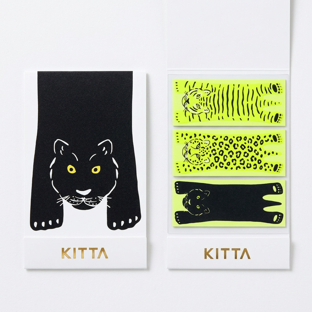 WILDCATS - Feuilles de ruban washi Kitta — par Hitotoki