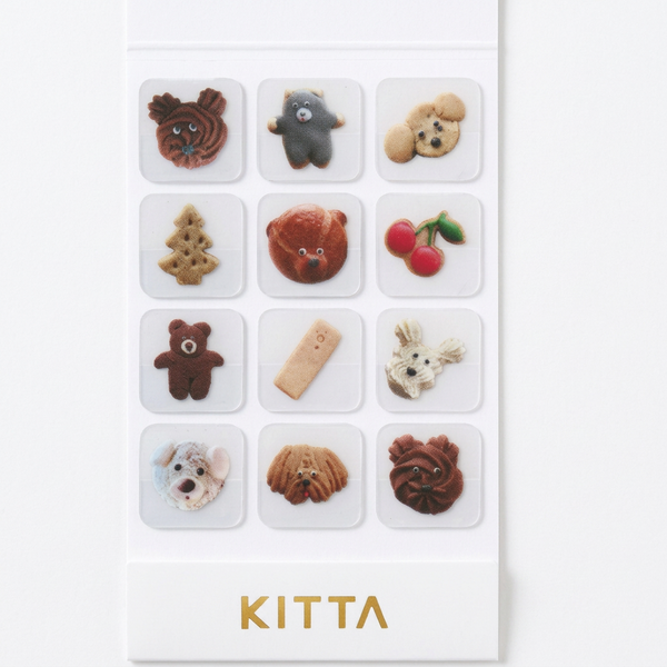 COOKIES - KITTA Clear Film Stickers — by Hitotoki