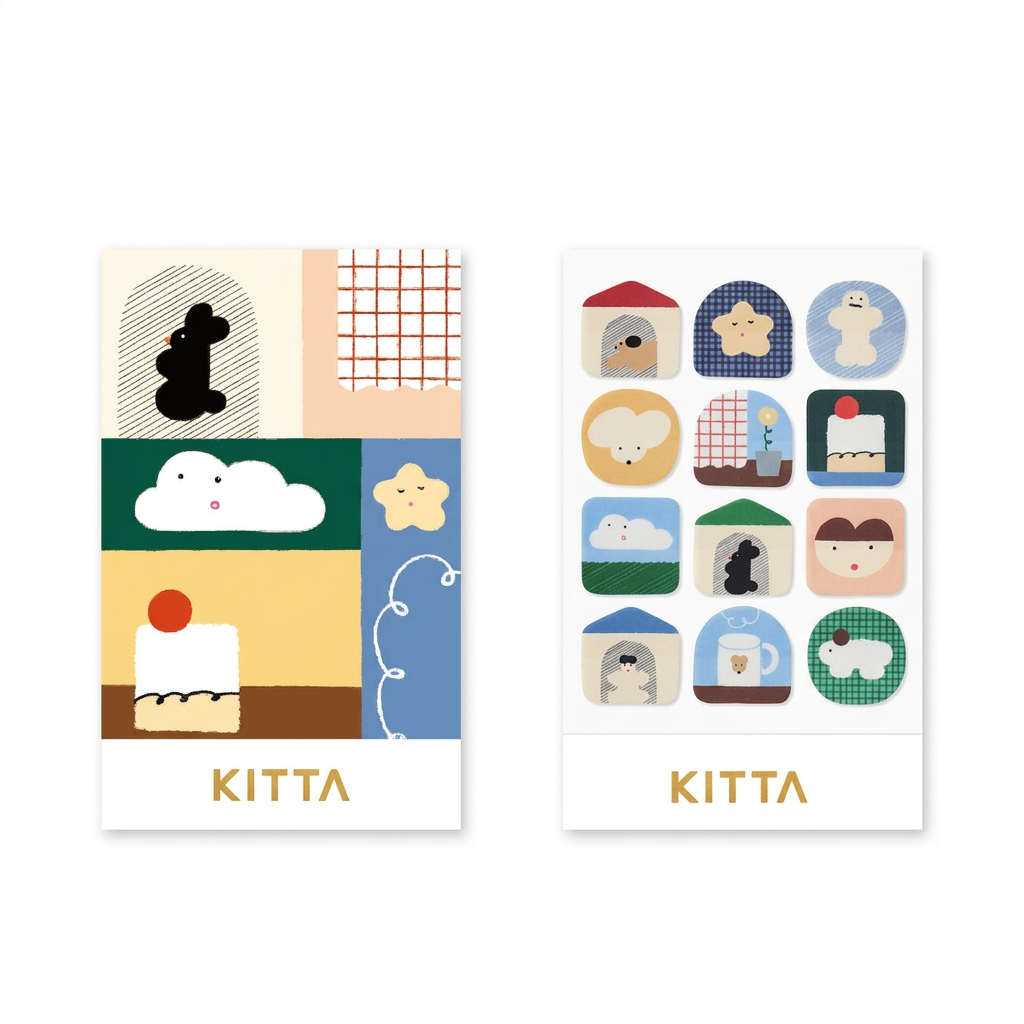 HOME - Feuilles d’autocollants washi KITTA — par Hitotoki