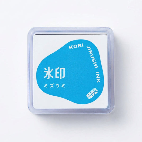STAMP PAD "KORI JIRUSHI" LAKE — by Hitotoki