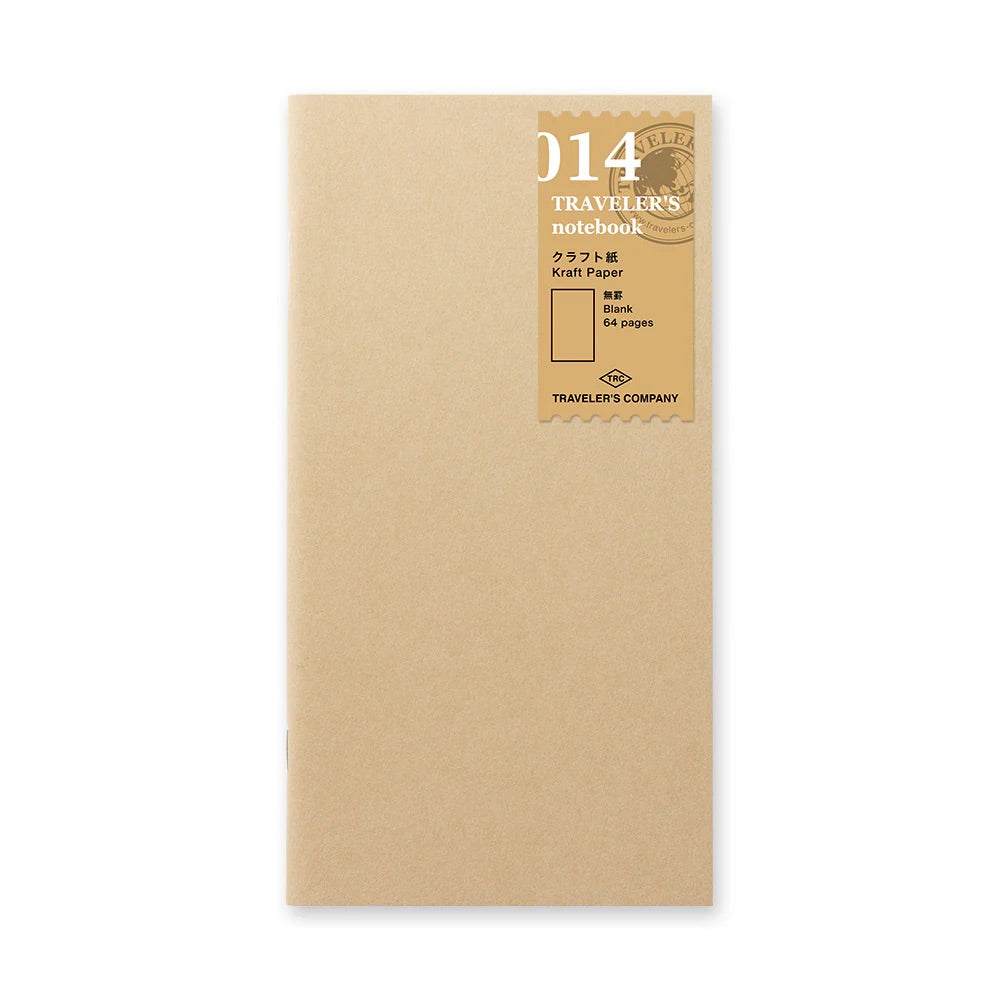 CAHIER KRAFT TRAVELER'S NOTEBOOK — par Midori