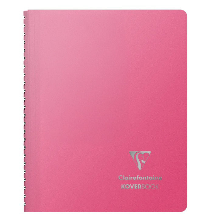 KOVERBOOK SILVER NOTEBOOK A5 160 PAGES (Different colours) — by Clairefontaine