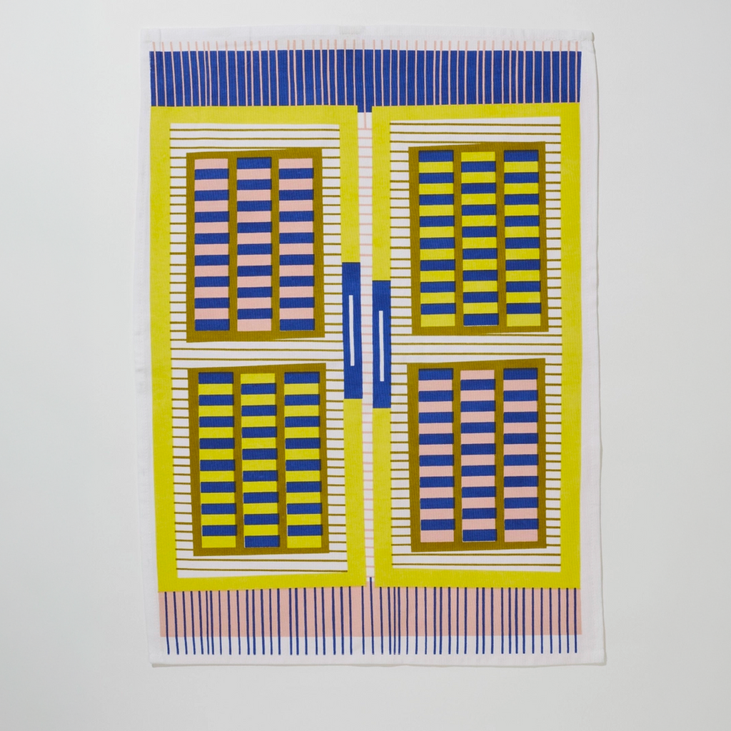 LADDER TEA TOWEL — by Mezzaluna Studio
