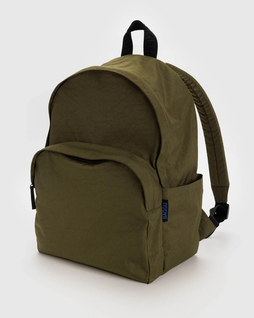 baggu laptop backpack Medium Nylon in Black the San Francisco BAGGU Drawstring Backpack - Women's