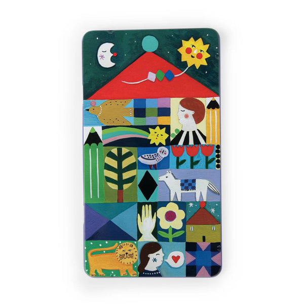 LES COMÈTES FILANTES - 12 crayons de couleur métalliques — par Moulin Roty