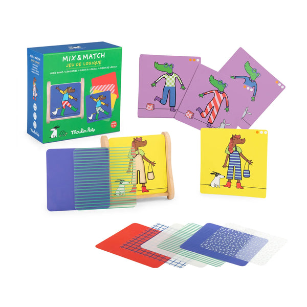LES LOUFOQUES - Mix and Match Game — by Moulin Roty