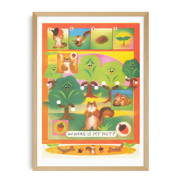 THE LITTLE GARDENER - 29,7 x 42 cm (A3) — by Zoey Kim