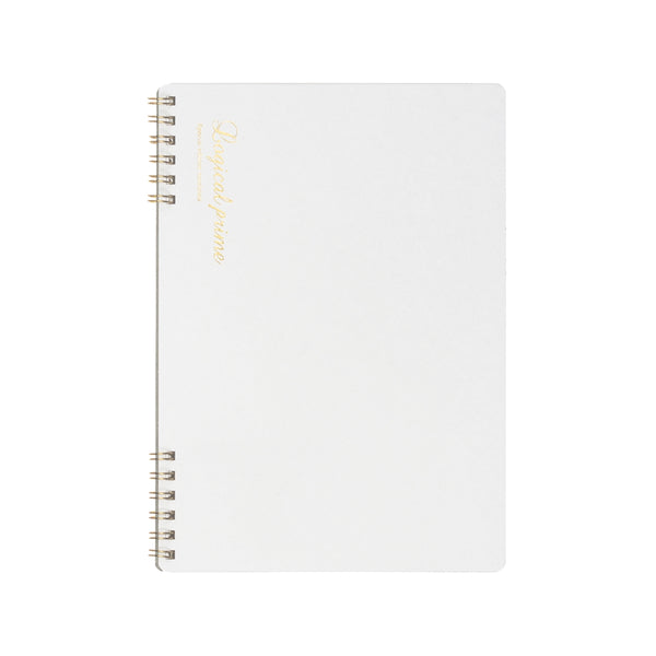 WHITE LOGICAL PRIME W RING NOTEBOOK, (Multiple sizes) – by Nakabayashi
