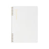WHITE LOGICAL PRIME W RING NOTEBOOK, (Multiple sizes) – by Nakabayashi