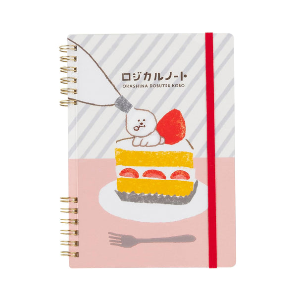 LOGICAL W RING NOTEBOOK, SHORTCAKE – by Nakabayashi