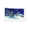 L'HIVER 2 (Original Painting) – 5.69 × 3.85 inches — by Julia GR