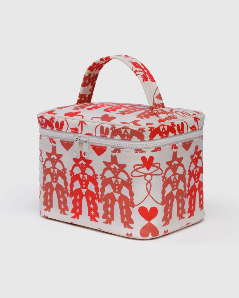 LARGE COSMETIC CASE (COWGIRL) — by Baggu