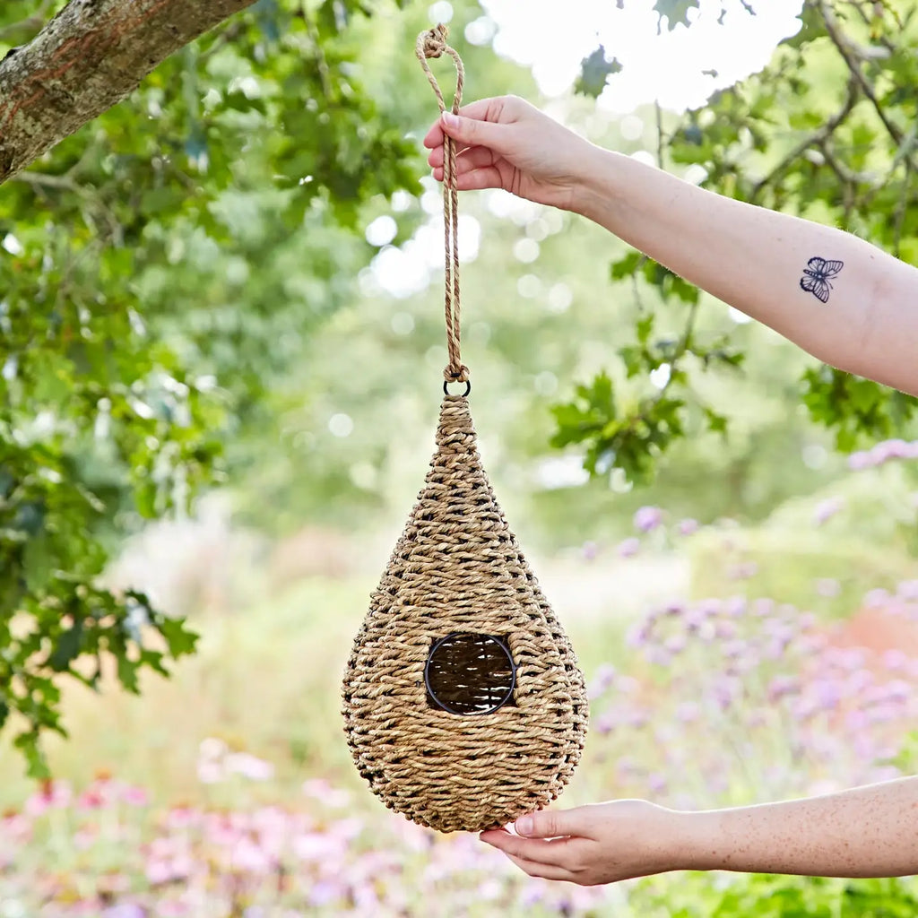 LARGE TEARDROP MUNJA BIRDHOUSE — by Paper High