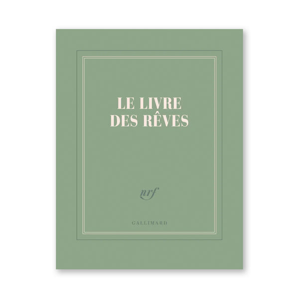 "LE LIVRE DES RÊVES" NOTEBOOK — by Gallimard