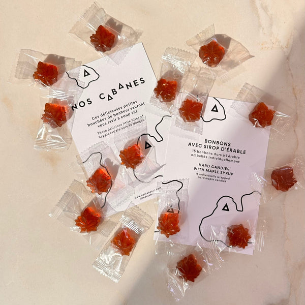 15 MAPLE SIRUP CANDIES — by NOS CABANES