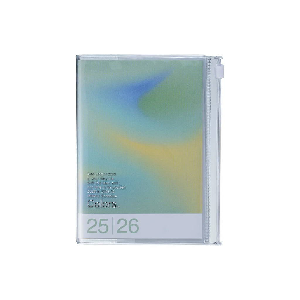 WEEKLY VERTICAL PLANNER 2026 - 16 MONTHS, A6 GRADIENT— by MARK'S