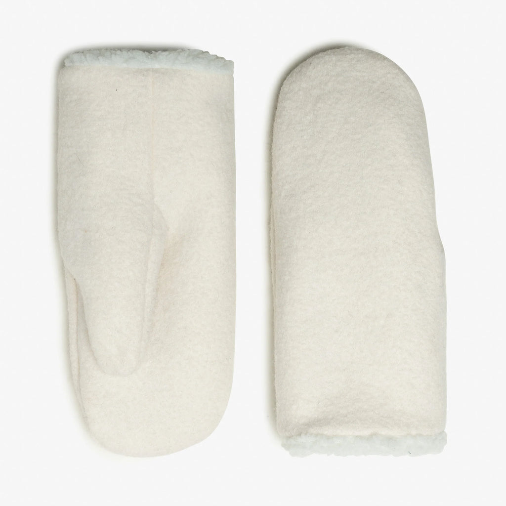 CLASSIC MERINO WOOL MITTENS – Ivory (Multiple Sizes) — by Milo & Dexter