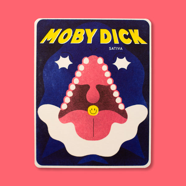MOBY DICK, 5” X 6.5”  — by Aless MC