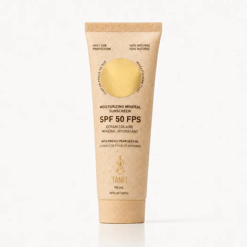 ÉCRAN SOLAIRE MINERAL HYDRATANT SPF 50 — par Tanit