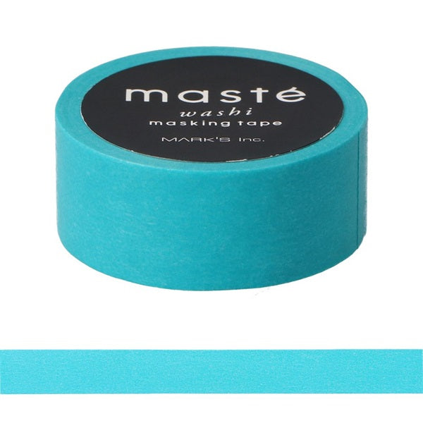 RUBAN WASHI MASTÉ, TURQUOISE — par MARK'S