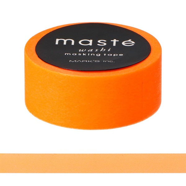 RUBAN WASHI MASTÉ, ORANGE NEON — par MARK'S