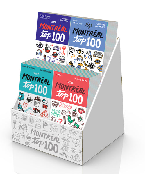 MONTRÉAL TOP 100 —  DISPLAY STAND (MULTIPLE SIZES)