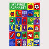 MY FIRST ALPHABET, Sticker Poster — by Luiz Stockler